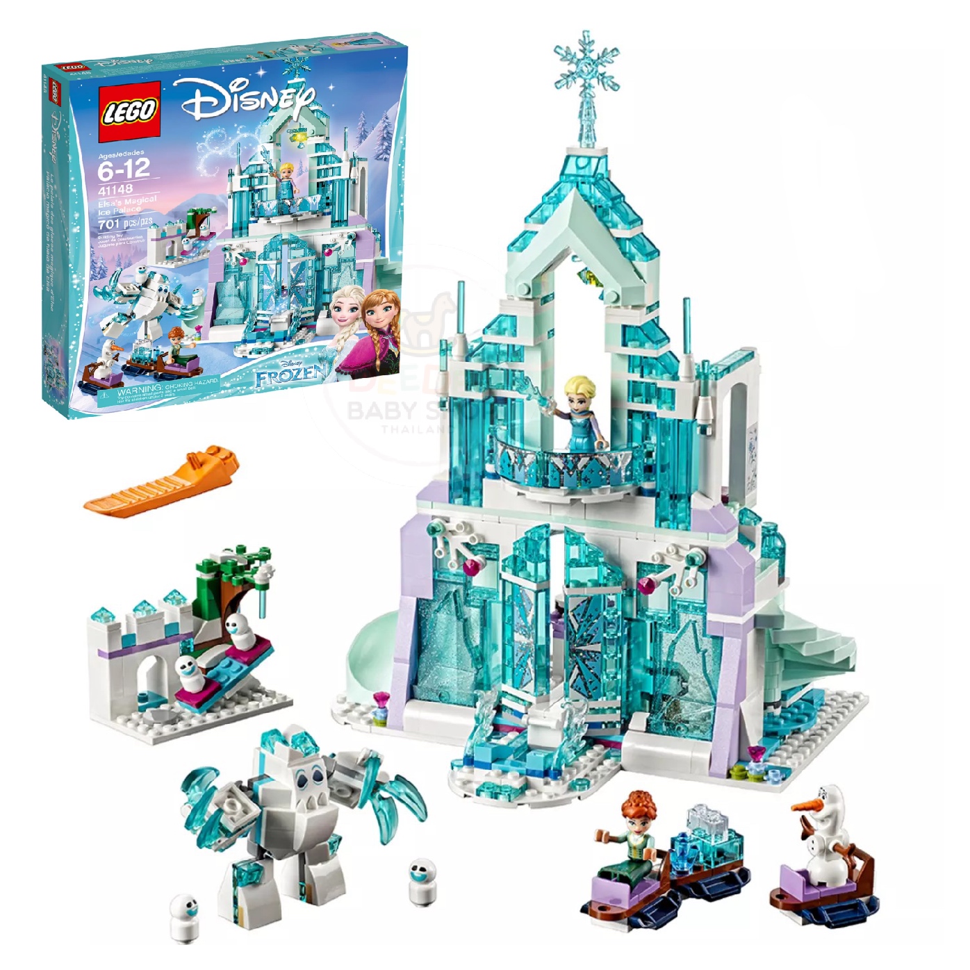 ชุดตัวต่อเลโก้ LEGO Disney Frozen Elsa's Magical Ice Palace