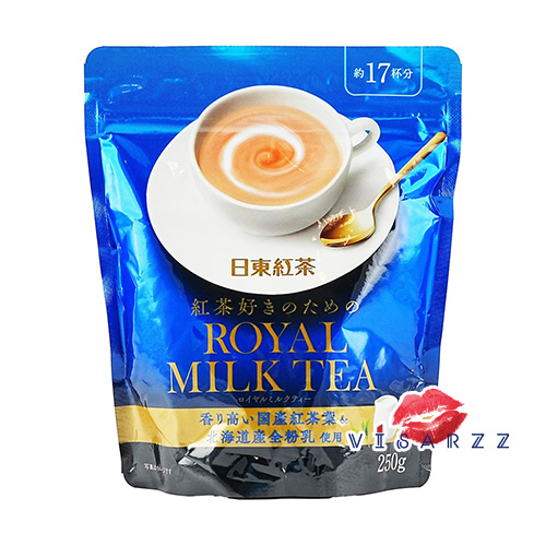 (BBE.05/27) ถุง Refill 250g Nitto Kocha Instant Royal Milk Tea แบบผง Refill 250g ชงได้ 17 แก้ว ชานมสำเร็จรูปจากประเทศญี่ปุ่น แบบ 3 in 1 ชงสะดวก ทานง่าย รสชาดอร่อย