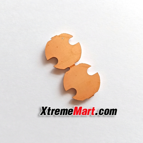 หลอด LED CREE XPL HI 3535 V6 (ไม่มีโดม) แสงขาว 5500K 16mm ฐานทองแดง 1100LM High Power LED Lamp(หลอดละ)