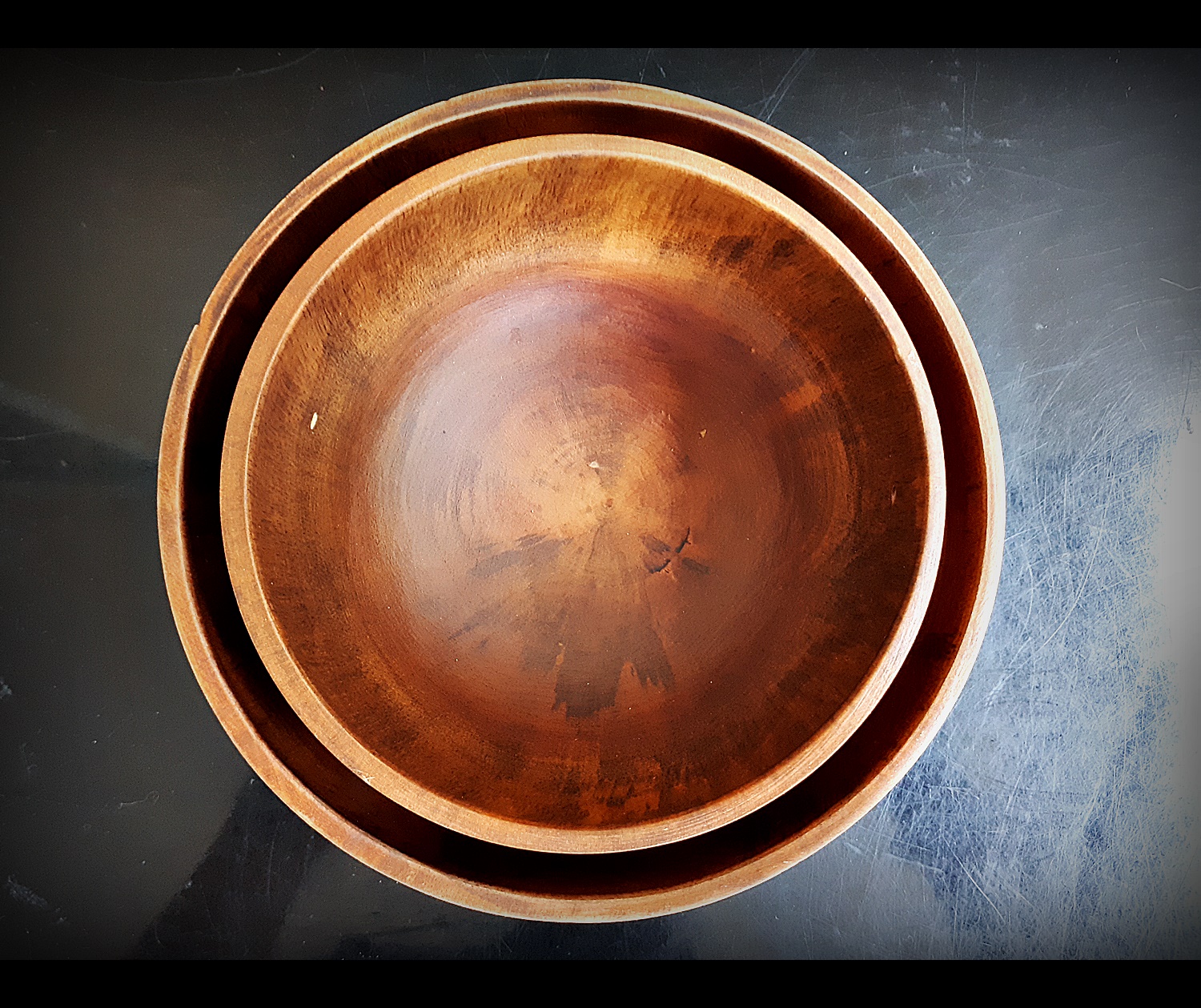 ถ้วย ชาม ไม้ สีน้ำตามเข้ม (ราคาขาย ปลีก ส่ง)