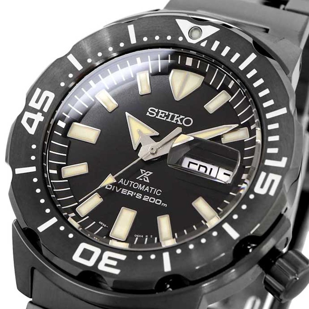 Karnvera Shop นาฬิกาข้อมือผู้ชาย Seiko Men's Prospex Monster Automatic Diver's Watch - SRPD29K1