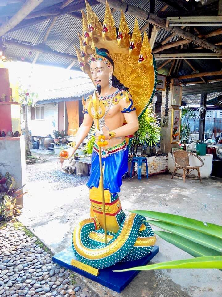 รูปปั้น รูปหล่อ ท่านปู่ พญานาคราช นาคาธิบดีศรีสุทโธ องค์ขนาดใหญ่เท่ามนุษย์ เนื้อทองเหลือง (งานสั่งทำตามออร์เดอร์ Pre-Order)