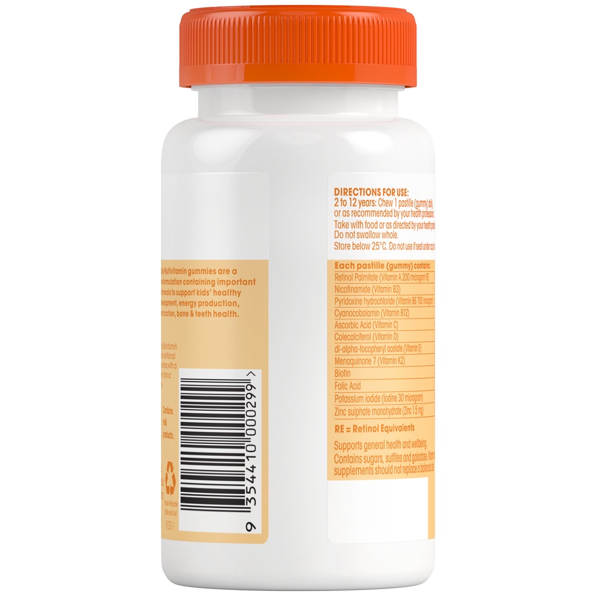 วิตามินรวมชนิดกัมมี่สำหรับเด็ก Pentavite Daily Multivitamin Gummies