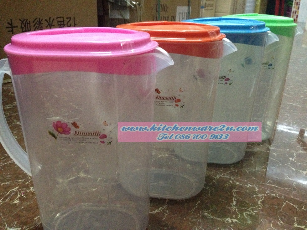 P07706 เหยือกวงรี 1.8 ลิตร (19*10*24 cm) 7008 ราคาส่งต่อ 1โหล: 12 ใบ