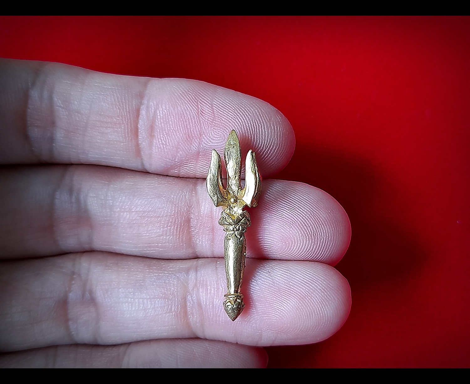 วชิราวุธ(สุดยอดอาวุธของพระอินทร์) (ขนาดเล็ก 3.2ซม) เนื้อโลหะมหาชนวน ปี2564 #รับประกันแท้ - อฐิษฐานจิตเสกเดี่ยวโดย ครูบาฤษดา วัดสันพระเจ้าแดง(วันป่ายาง) จ.ลำพูน