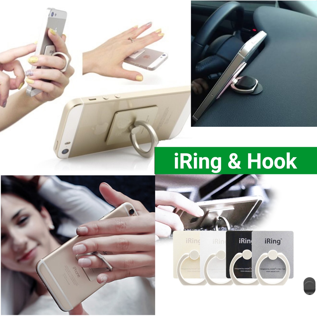 iRingแหวนติดมือถือปรับได้360องศา