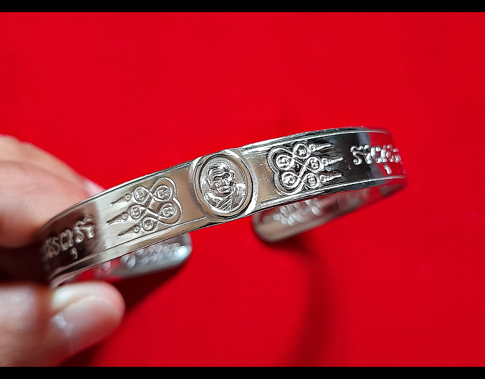 กำไล หลวงพ่อคง วัดบางกะพ้อม เนื้ออัลปาก้า ปี2551 #รับประกันแท้