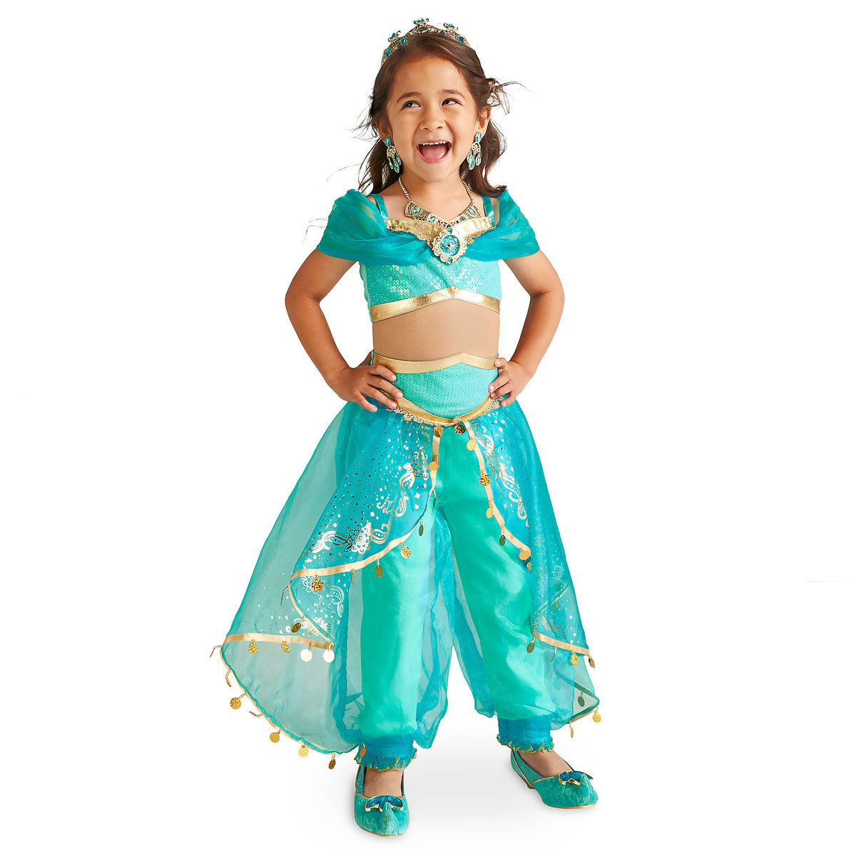 ชุดคอสตูมสำหรับเด็ก Disney Costume for Kids (Jasmine)