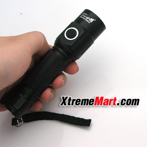 ชุดเซตไฟฉาย UltraFire รุ่น CREE 8645 9000LM 3 Mode LED Flashlight 1 x 18650