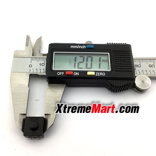 สวิตช์ไฟฉายแบบ 3ขา Clicky Switch for Flashlights (12x12 mm)