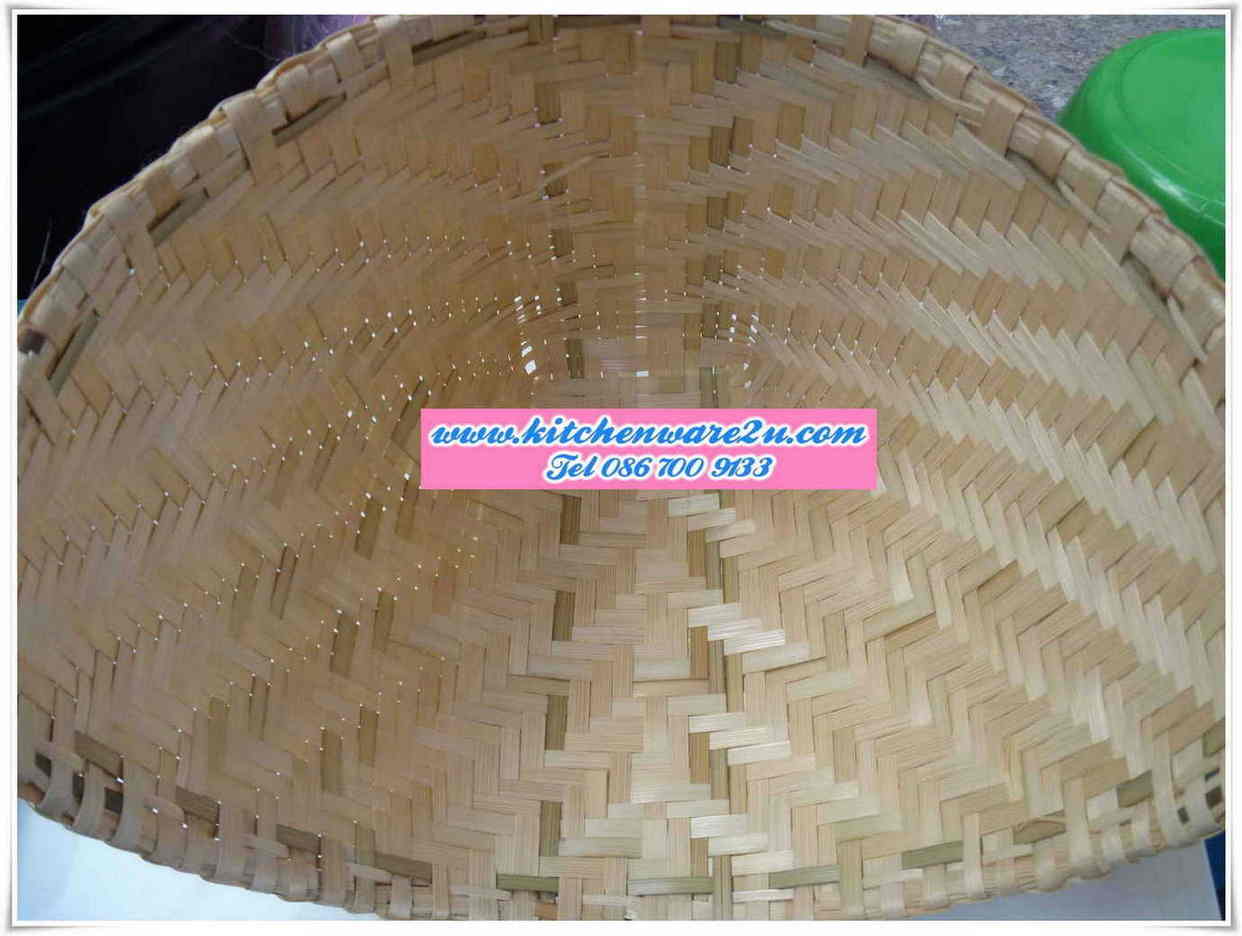 P05506 ฮวดนึ่งข้าวเหนียว แบบสาน (ราคาส่งต่อ 12 ใบ คลิ๊กที่สินค้าเพื่อดูรายละเอียด)