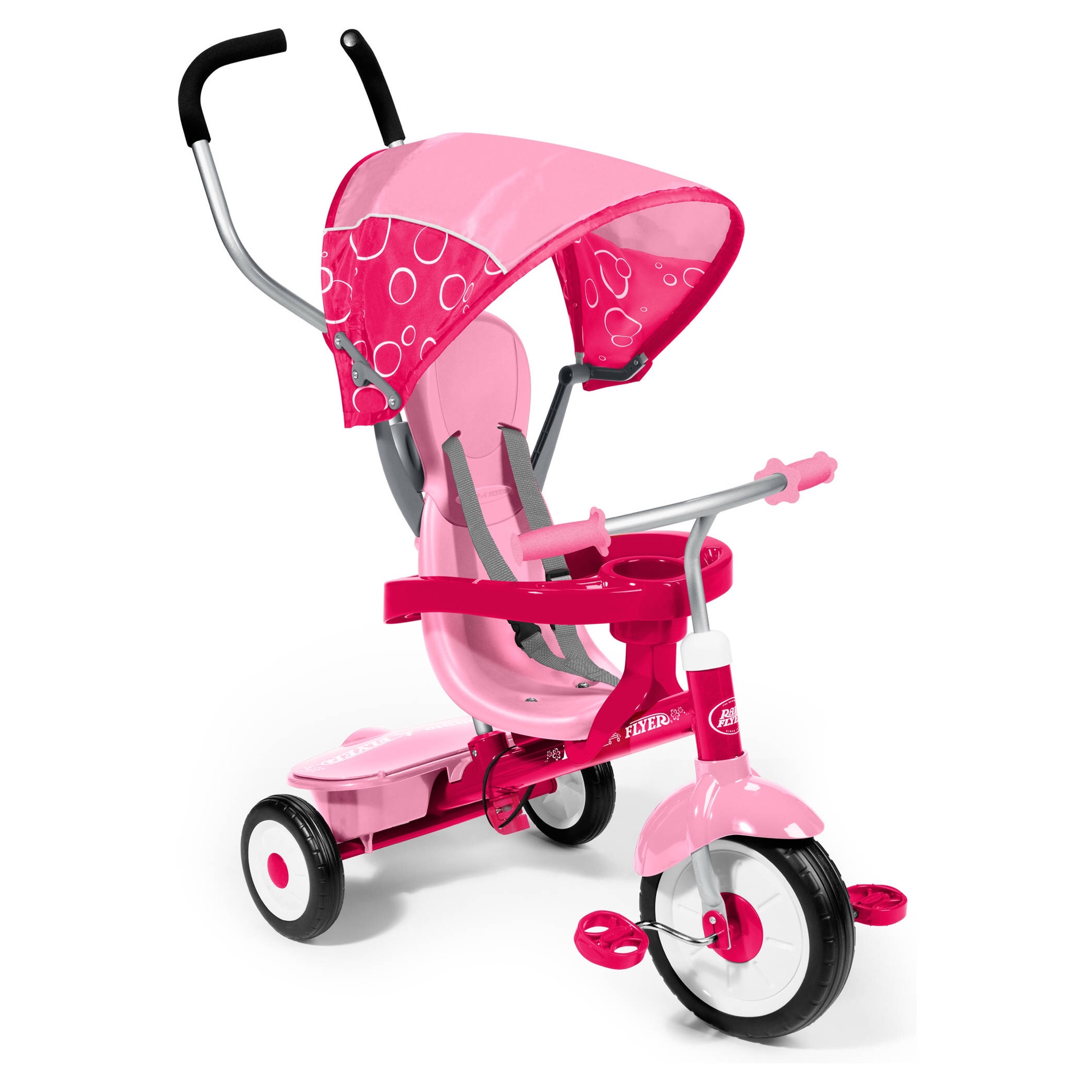 จักรยานสามล้อเอนกประสงค์ Radio Flyer 4-in-1 Stroll 'n Trike (Pink)