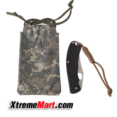 มีดพับ NAVY รุ่น K510 Stainless Steel Liner lock Folding Knife (ด้ามดำ)