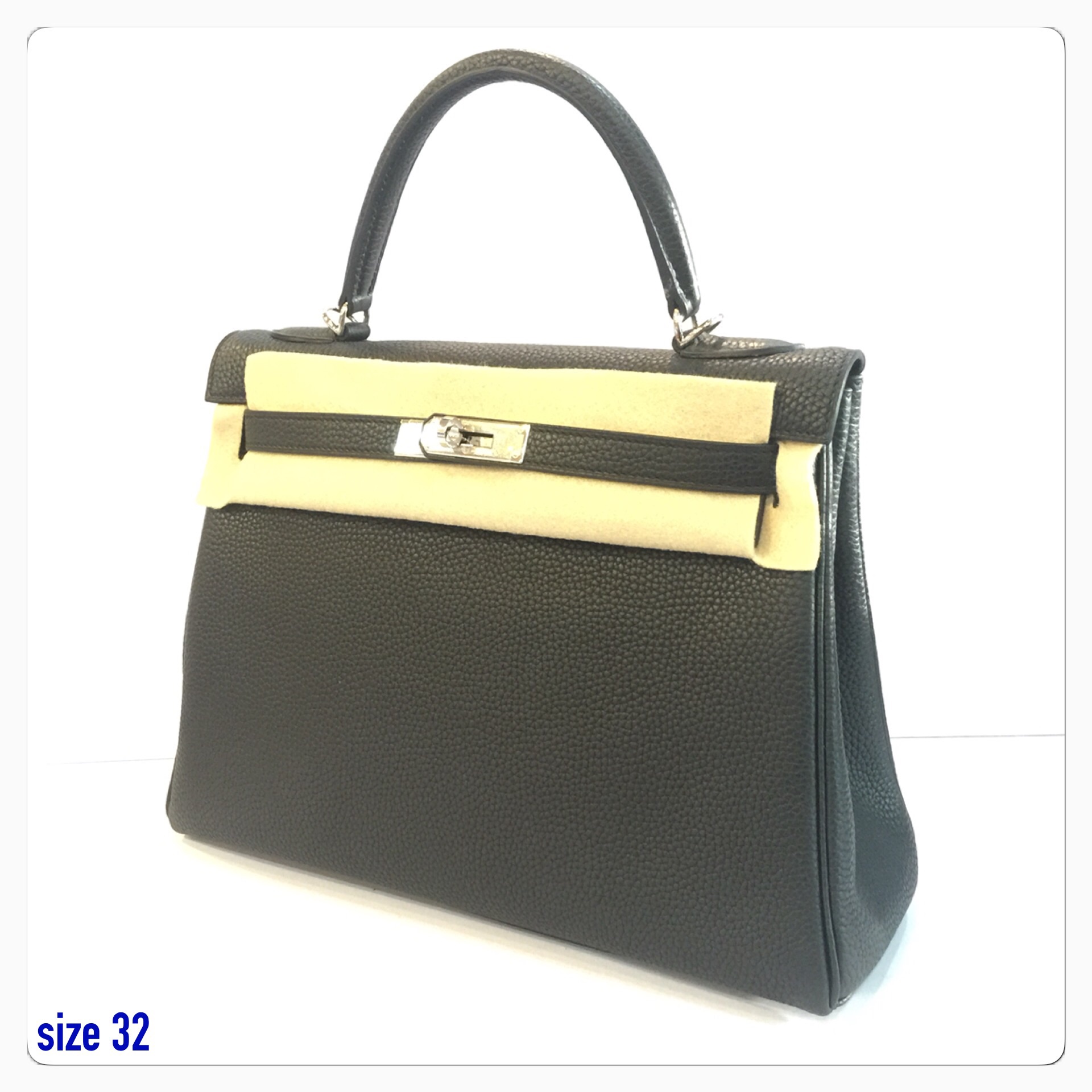 Hermes' Kelly32 Togo stamp T