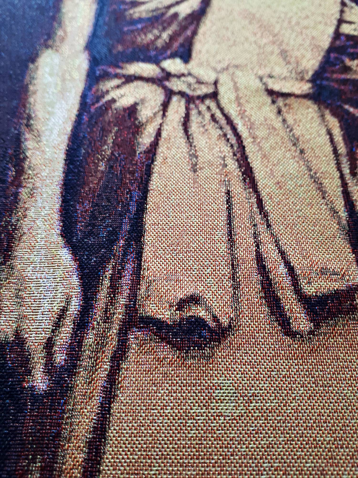 รูปภาพ หลวงปู่ศุข วัดปากคลองมะข่ามเฒ่า ยืนถือไม้เท้า ผืนใหญ่(สูง27นิ้ว กว้าง11นิ้ว) เนื้อผ้าอย่างดี ปี2561 #รับประกันแท้