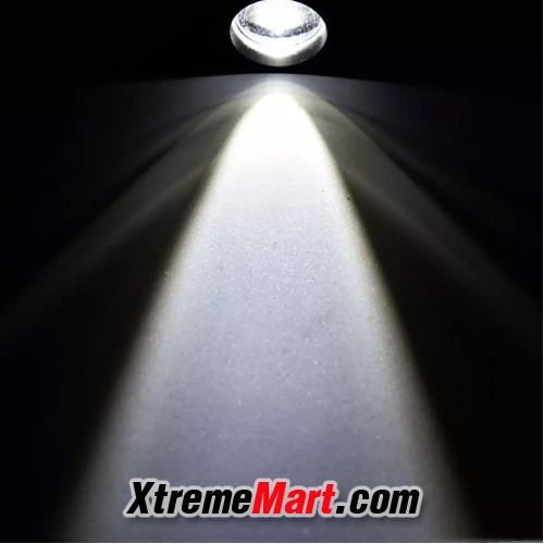 ไฟฉายซูม T6+COB 38000W 450Lumens 4 โหมด Front & Side Lights Zoomable Tactical LED Flashlight