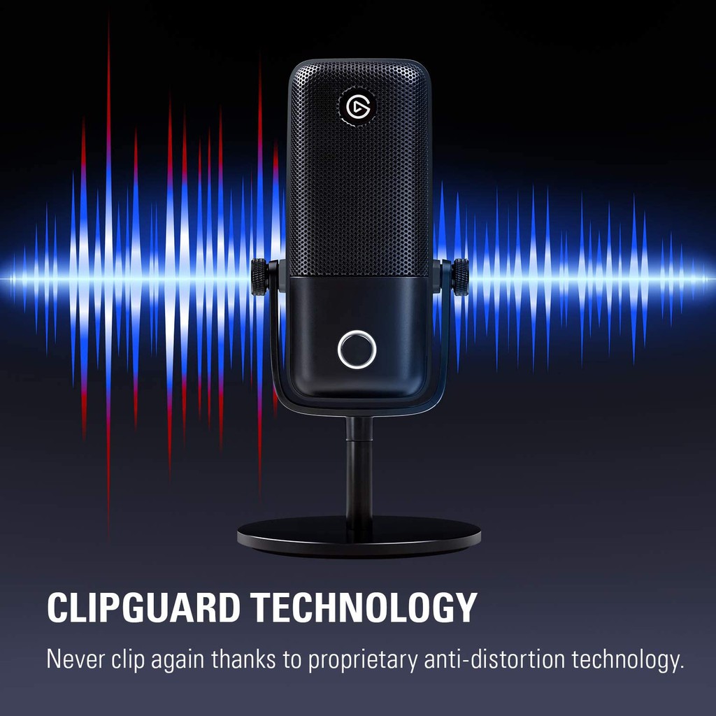 Microphone Streaming Elgato Wave:1, (ไมโครโฟนคอนเดนเซอร์) รับประกัน2ปี รับประกัน2ปี #ไมค์แคสเกม ไมค์อัดเสียง ไมค์ประชุม