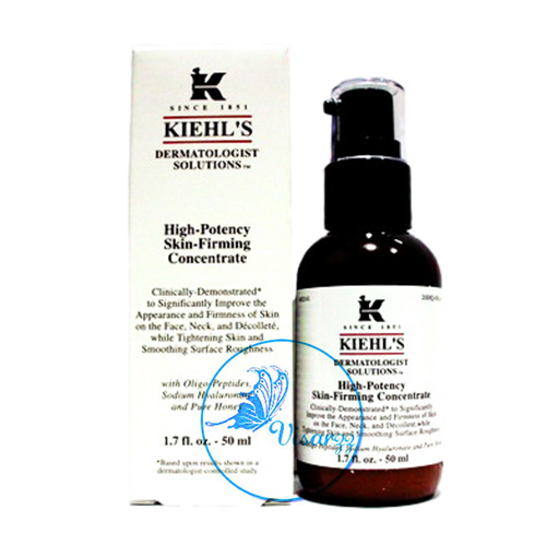 Kiehl's High-Potency Skin-Firming Concentrate 50mL จัดการสารพันความกังวลเกี่ยวกับความกระชับของผิวไม่ว่าจะเป็นความเต่งตึง ความยืดหยุ่น ความแน่น
