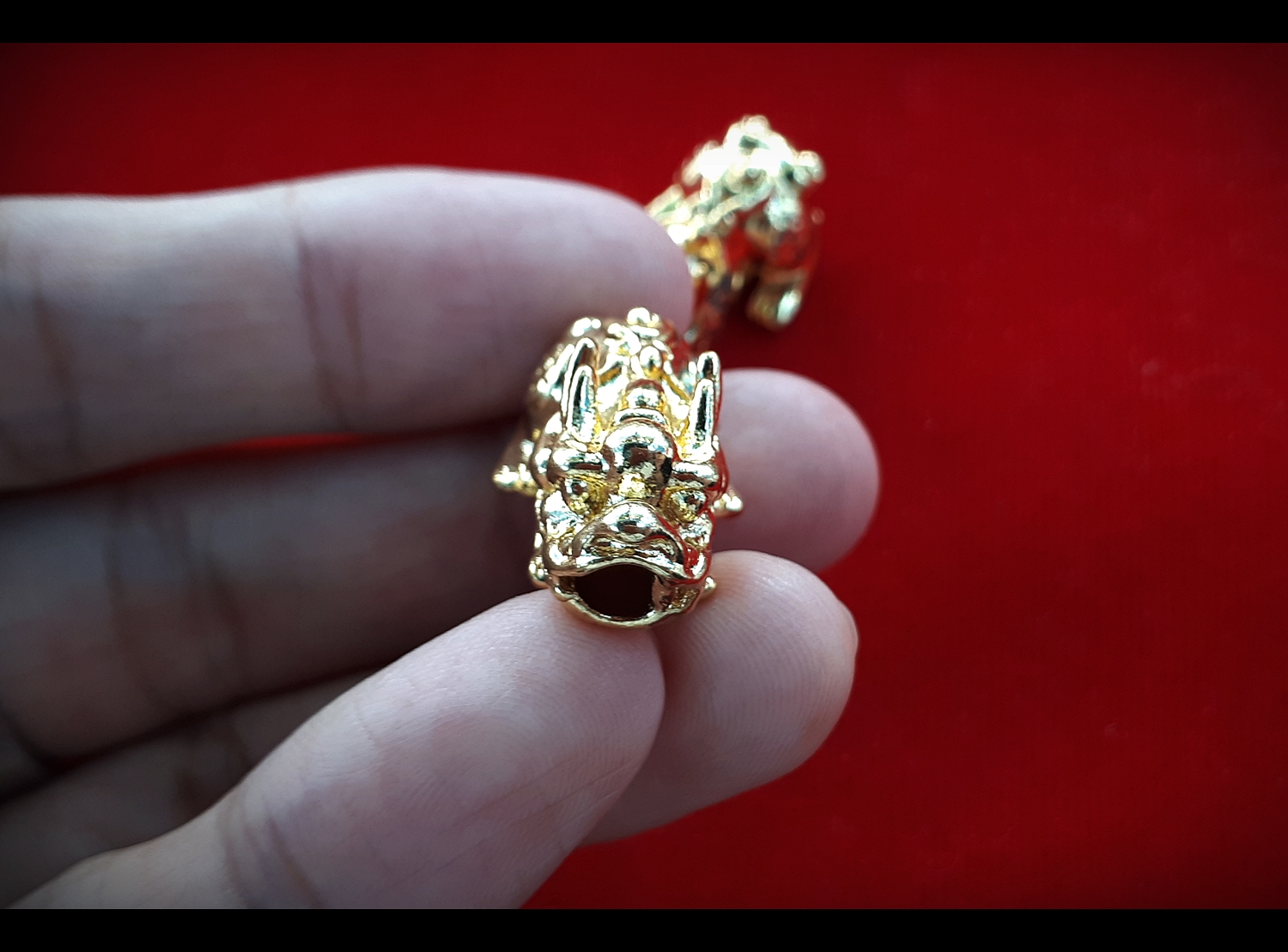 ปีเซียะ เนื้อโลหะทองเหลืองชุบทอง (ขายปลีก ขายส่ง)