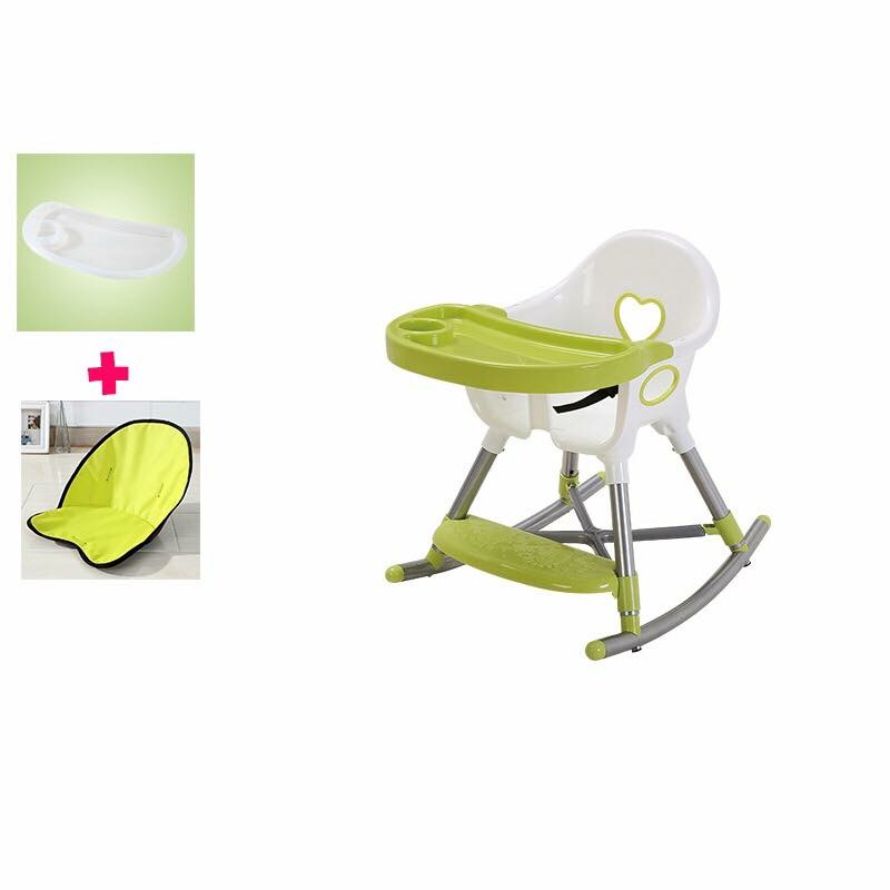 เก้าอี้รับประทานอาหารทรงสูงปรับระดับได้ 3-in-1 Adjustable High Chair for Children
