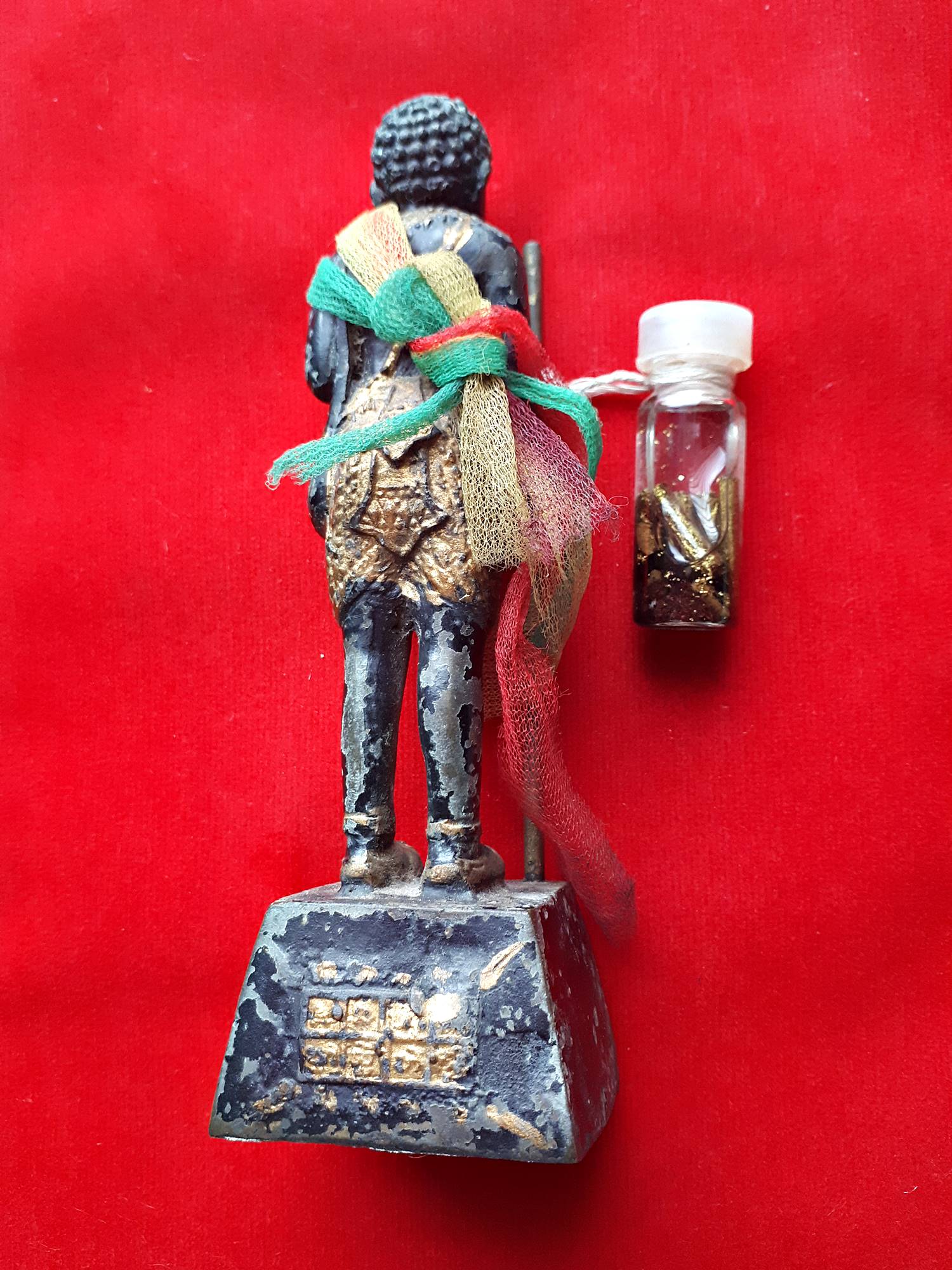 รูปหล่อ เจ้าเงาะ ขนาดตั้งบูชา (สูง5นิ้ว) เนื้อโลหะ #รับประกันแท้ ปี2543 - หลวงเณร วัดทุ่งเศรษฐี (รุ่นนี้ทันสมัน หลวงปู่หมุน วัดบ้านจาน มาร่วมปลุกเสก ปี2543 ที่่วัดทุ่งเศรษฐี)