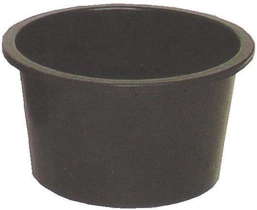 P06846 กะละมังลายไม้ ดำ (เส้นผ่าศูนย์กลาง 45*สูง 30 ซม) เหนียว ทนทาน no.55 NS (ราคาส่งต่อ 12 ใบ)