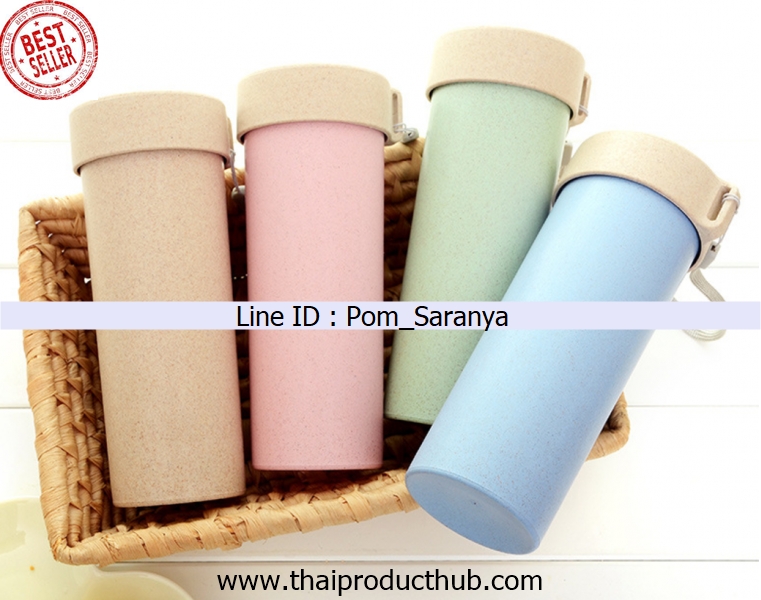 W72-017-CP-011_แก้ววัสดุธรรมชาติ , กระบอกน้ำ , ขวดน้ำ , ของพรีเมี่ยม , ของที่ระลึก