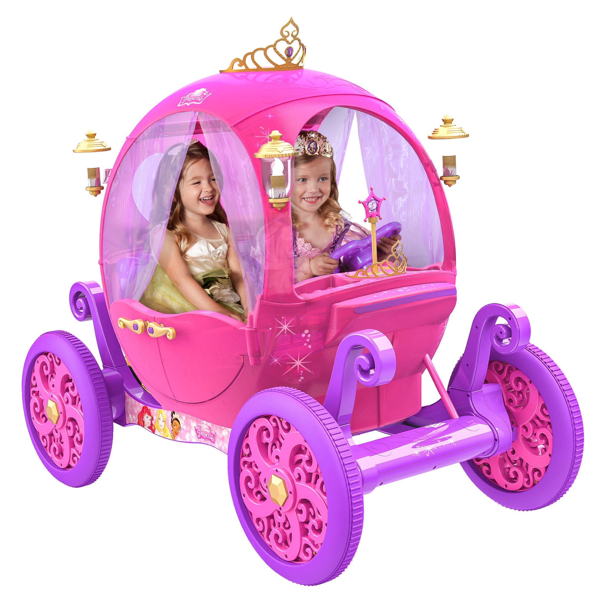 รถม้าเจ้าหญิงดิสนีย์สุดอลังการ Dynacraft 24V Disney Princess Carriage