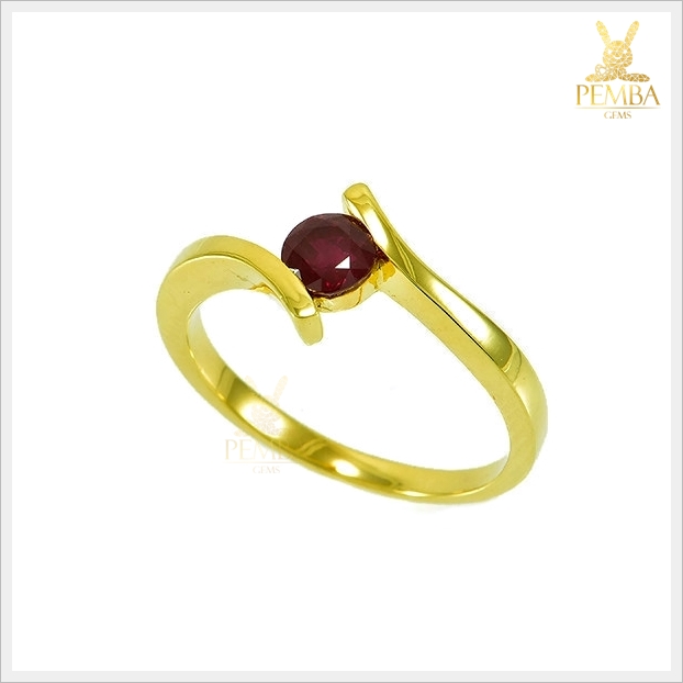 แหวนทับทิมไทย สวยเก๋ น่ารักๆ (สามารถสั่งทำได้ค่ะ)