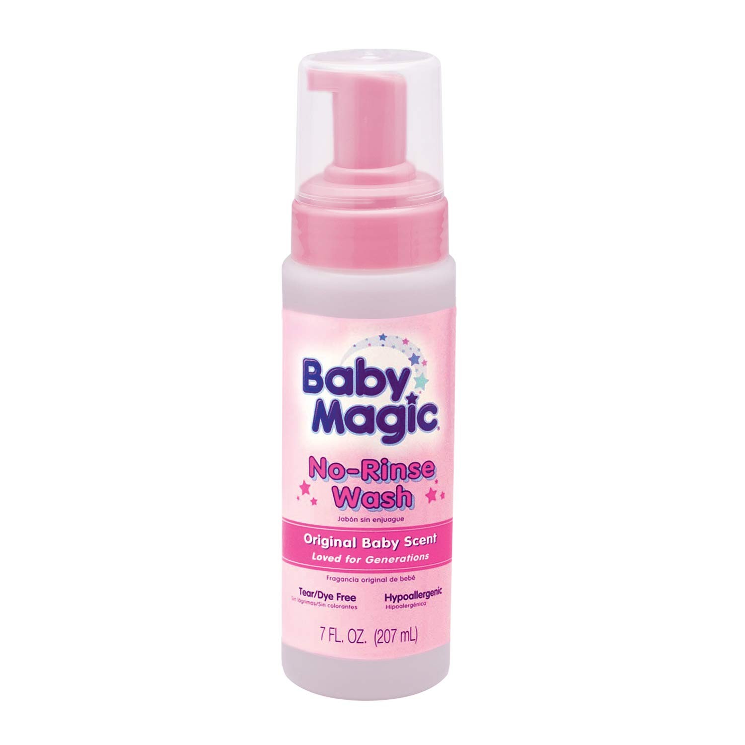 โฟมอาบน้ำแบบไม่ต้องล้างออกสำหรับเด็ก Baby Magic No-Rinse Wash
