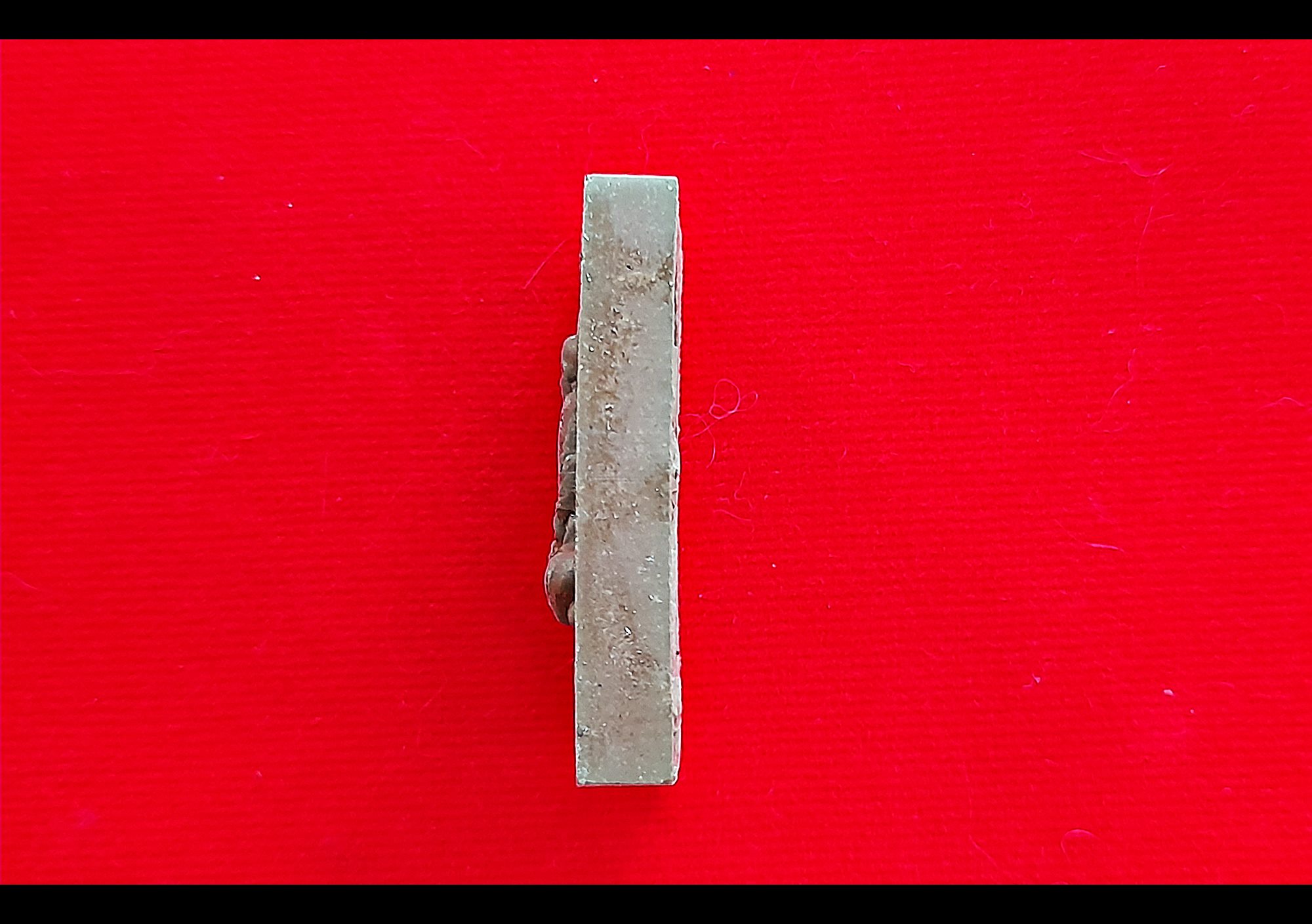 เหรียญพระผง หลวงพ่อกวย วัดโฆสิตาราม นั่งเต็มองค์หลังครึ่งองค์ เนื้อผงมวลสารเก่าพลอยเสกทันยุคหลวงพ่อกวย ปี2562 #รับประกันแท้ - #พิธีดีมากดวงจิตหลวงพ่อกวยมาเสกให้เอง