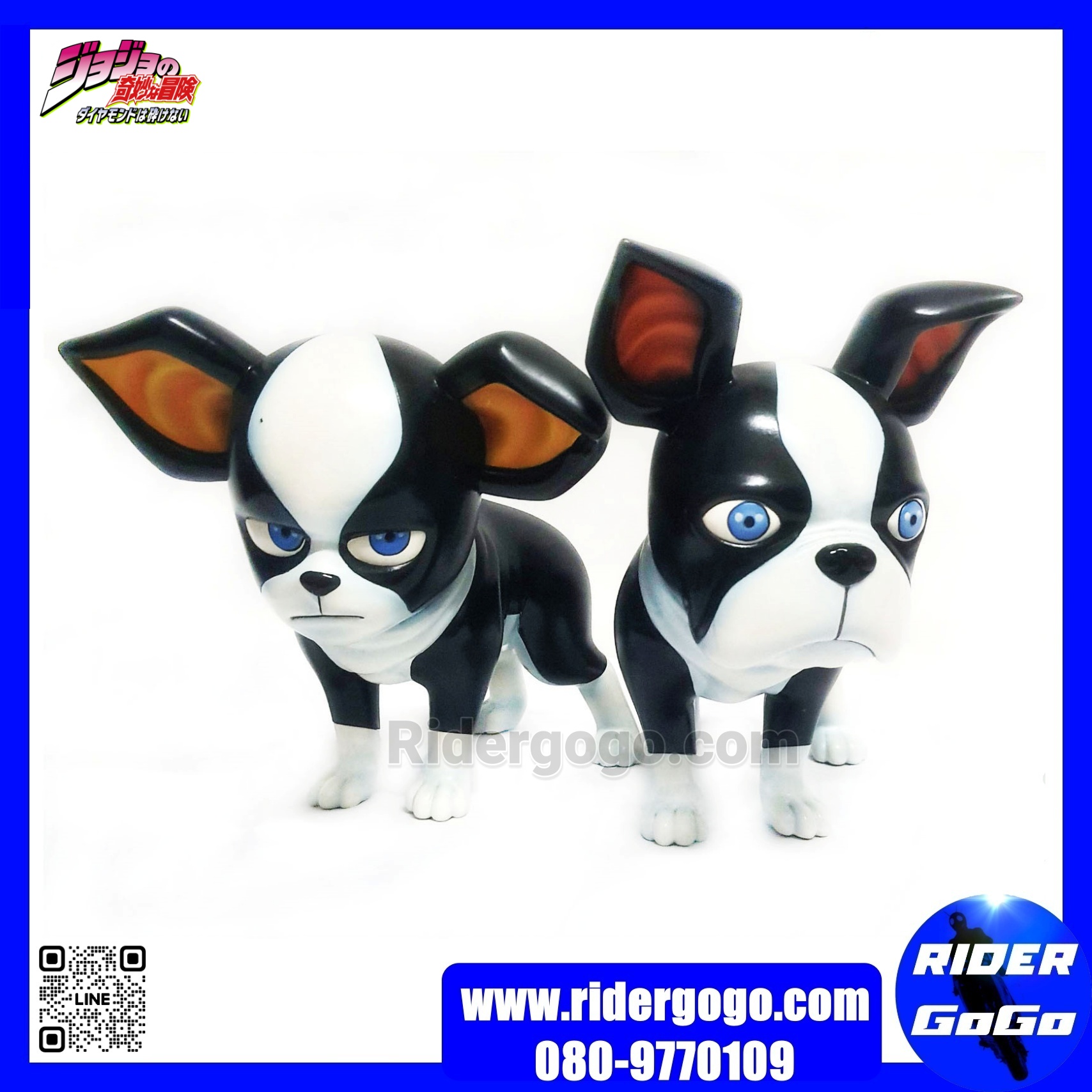 JoJo's Bizarre Adventure IGGY DX Soft Vinyl Figure โมเดล อิกกี้ โจโจ ล่าข้ามศตวรรษ
