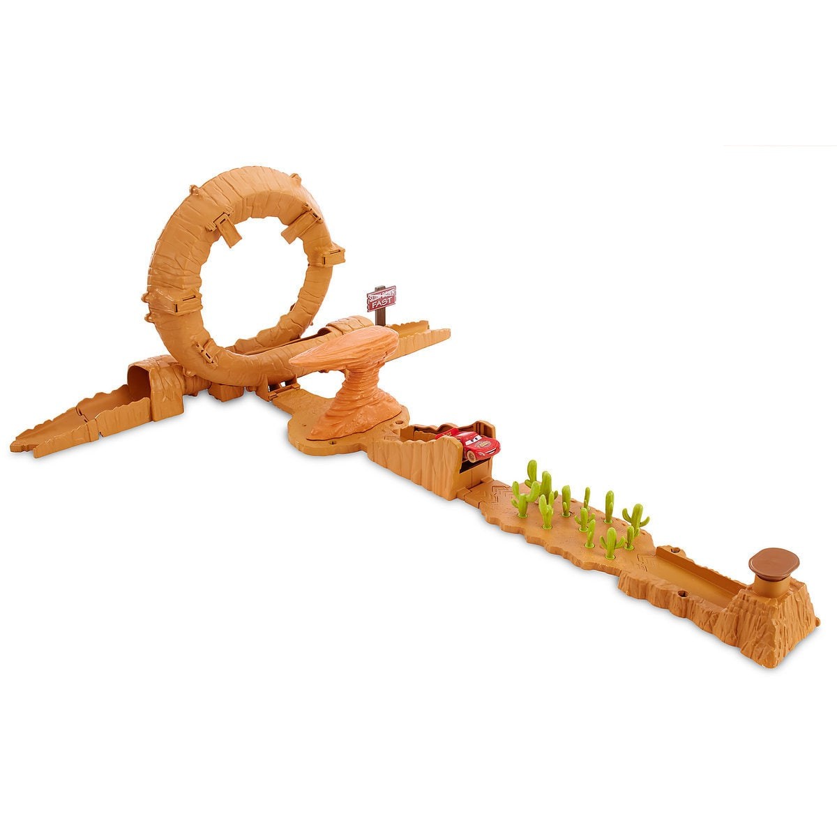 ชุดสนามแข่งรถจำลอง Mattel Disney Cars 3 Willy's Butte Transforming Track Set