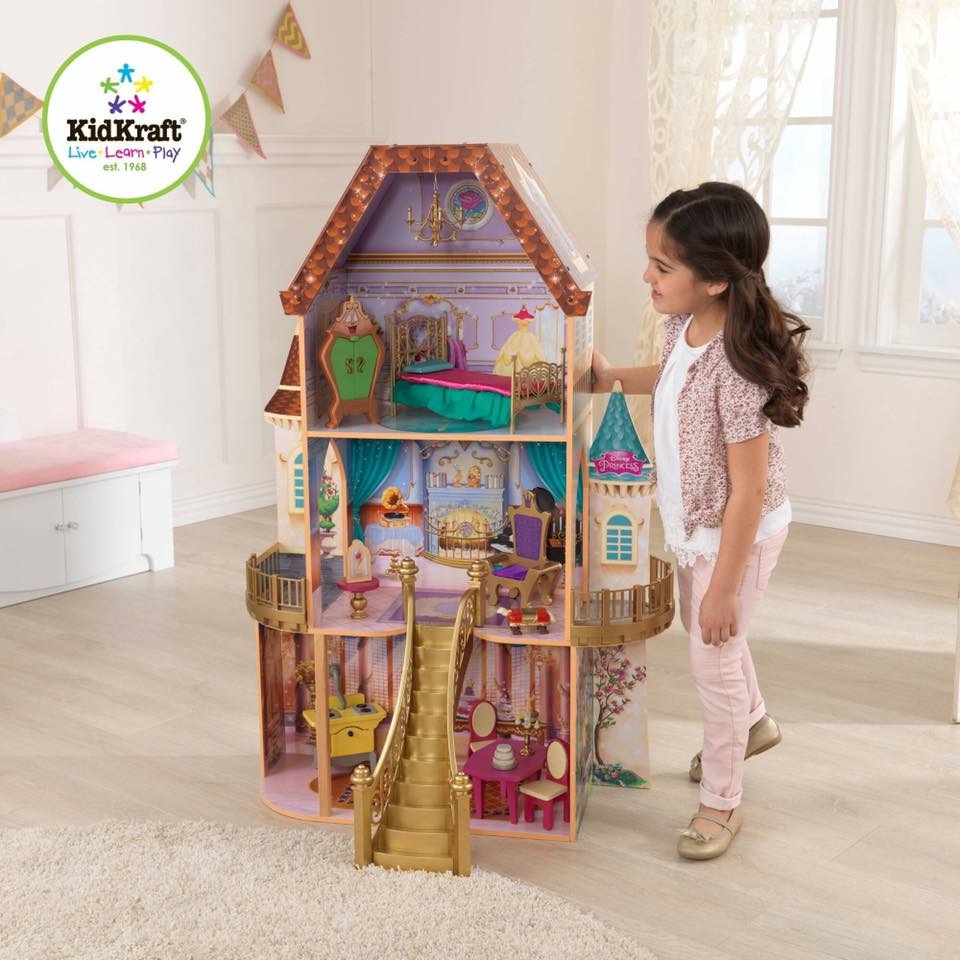 ปราสาทเจ้าหญิงเบล KidKraft Disney Belle Enchanted Dollhouse