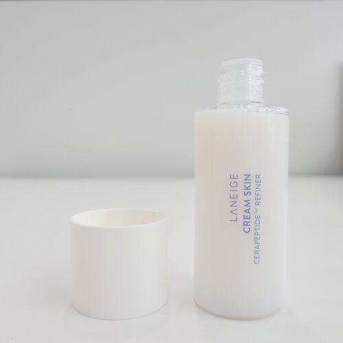 (Tester 50mL) Laneige Cream Skin Cerapeptide Refiner ลาเนจ ใหม่ มอยส์เจอร์ บาลานซ์ ครีม ไลท์ ครีมบำรุงในรูปแบบน้ำ มอบความชุ่มชื้นล้ำลึกในสัมผัสที่บางเบาดุจน้ำนม