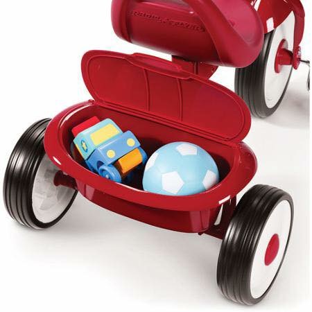 จักรยานสามล้อพับเก็บได้สำหรับเด็กเล็ก Radio Flyer Folding Trike 2Go (Red)