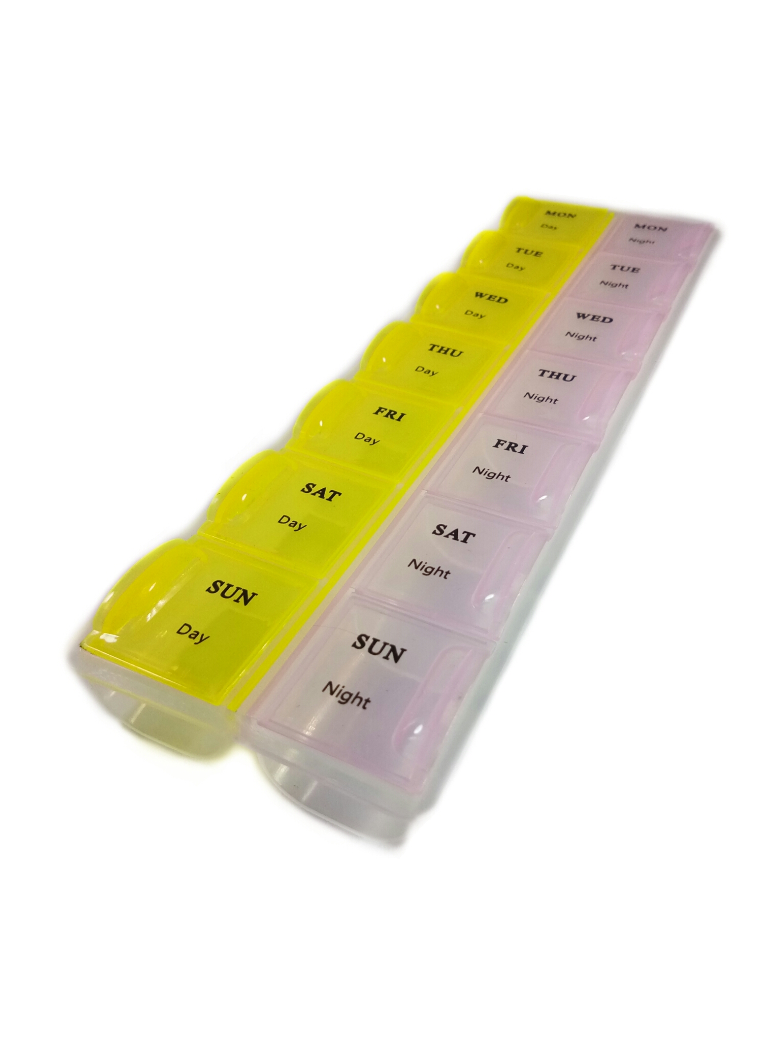 กล่องใส่ยาเม็ด7วันแบบ14ช่อง