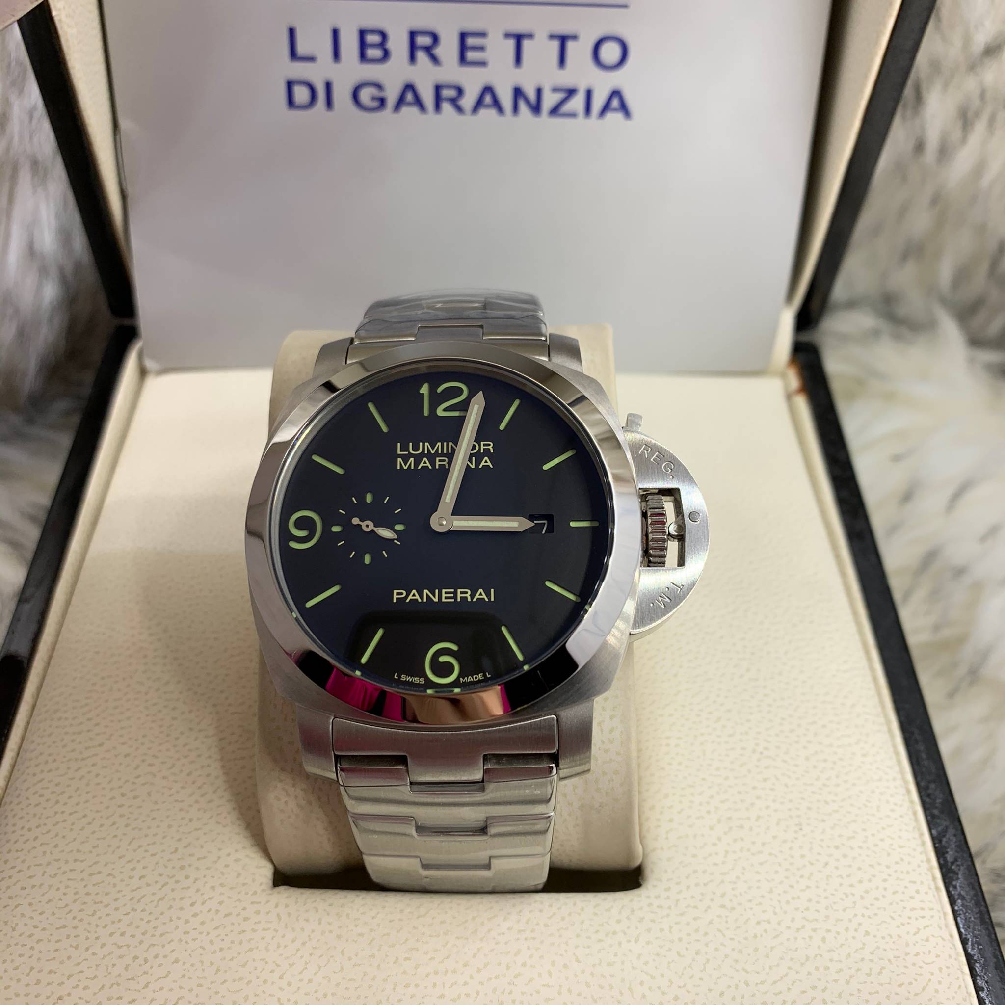 นาฬิกา Panerai Luminor Marina Ceramic PVD งาน Mirror Swiss