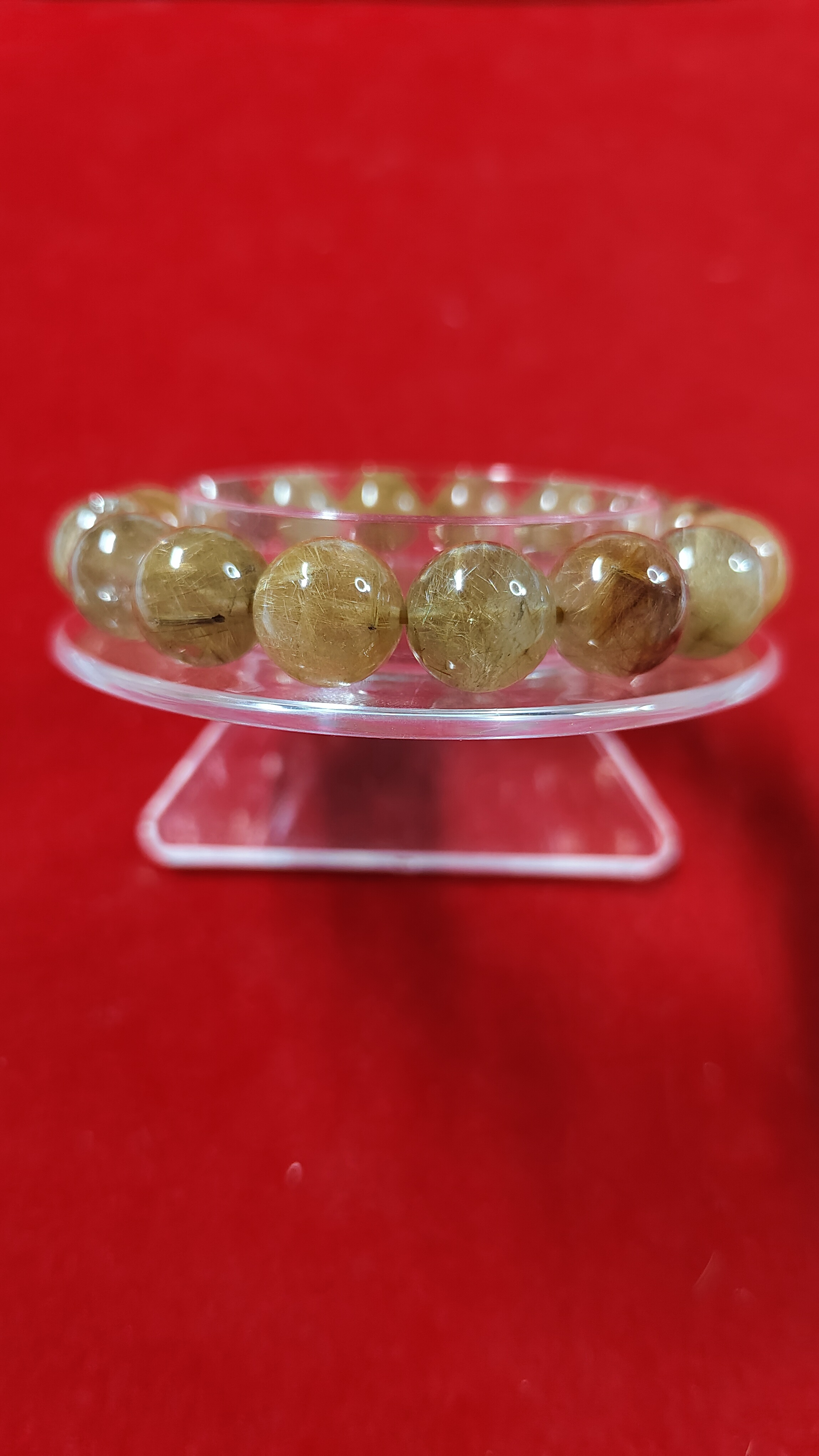 #ข้อมือหินไหม 5 สีรหัสbh-0032