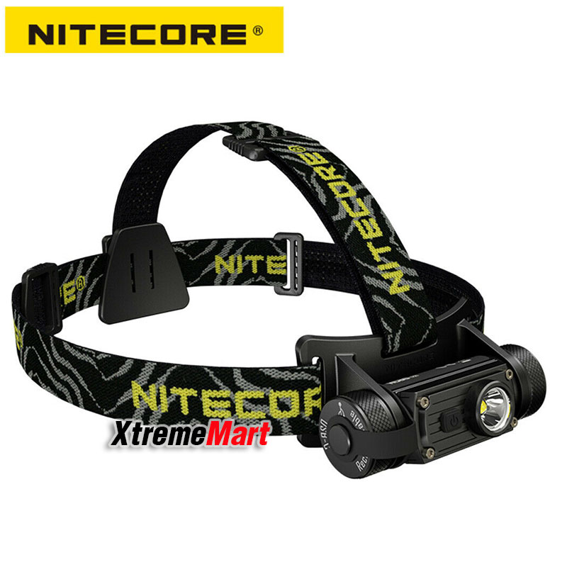ชุดเซตไฟฉายคาดหัว Nitecore HC60 V2 สว่าง 1200 ลูเมน มี 5 โหมด แสงขาว พร้อมแบตเตอรี่และสายชาร์จ Micro USB (ชุดละ)