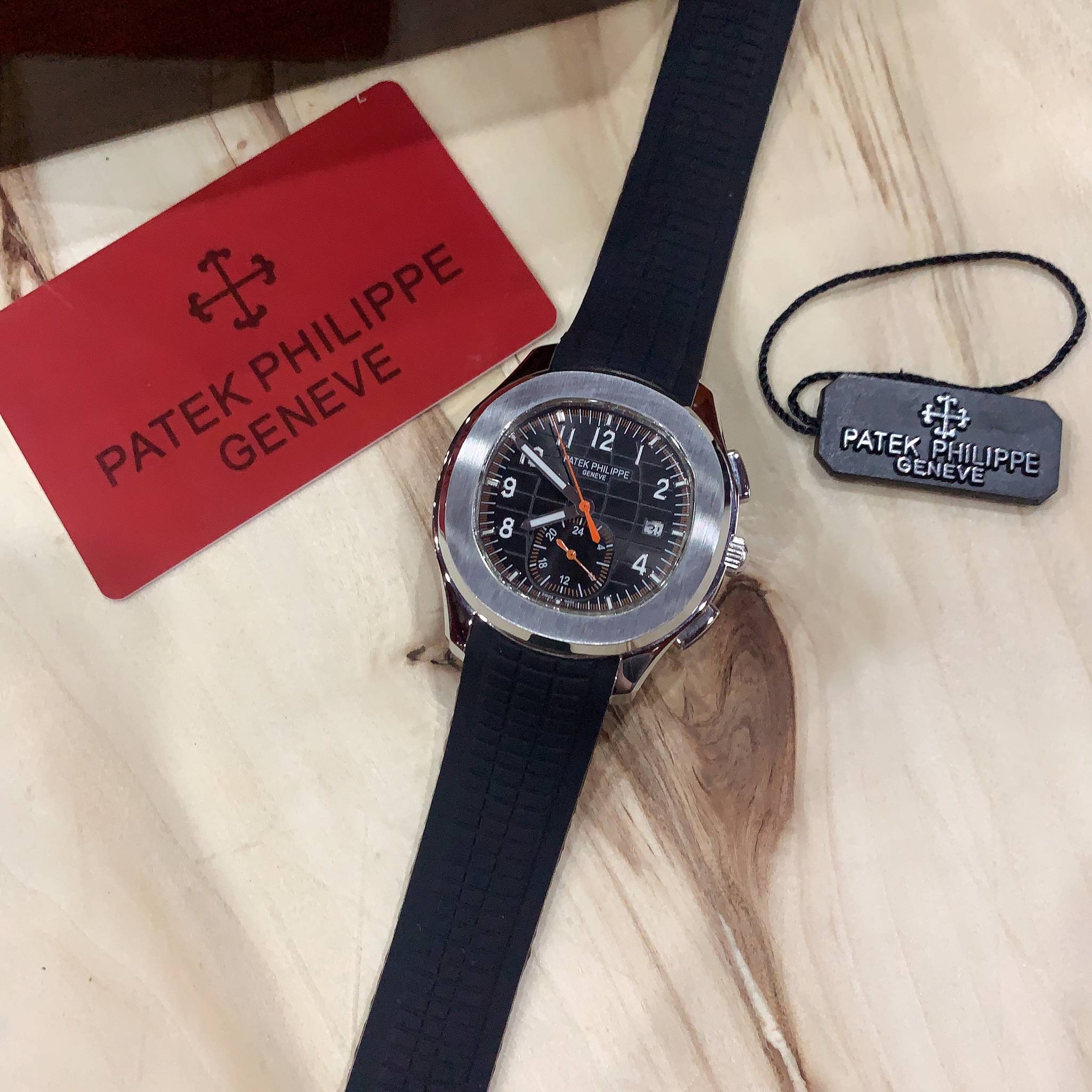 นาฬิกา Patek Philippe Aquanaut Mirror Swiss หน้าปัดดำ