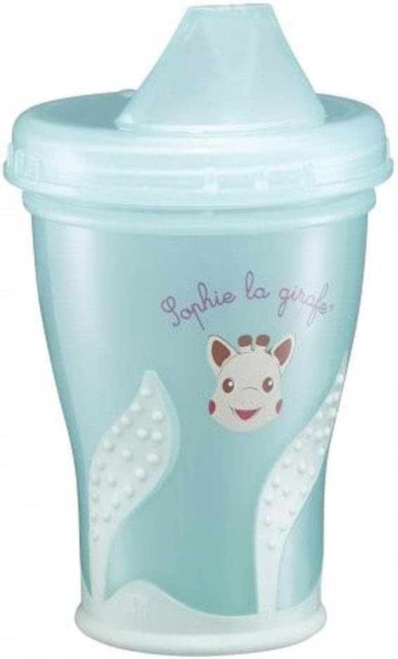 แก้วหัดดื่มยีราฟโซฟีปลอดสารพิษ Sophie la Girafe Leak-Proof Trainer Beaker