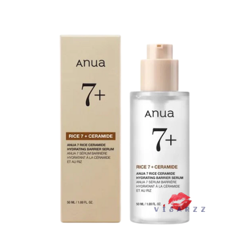 (Exp.10/27) Anua Rice 7+ Ceramide Hydrating Barrier Serum 50mL เซรั่มช่วยเสริมสร้างเกราะป้องกันผิว ให้ความชุ่มชื้น