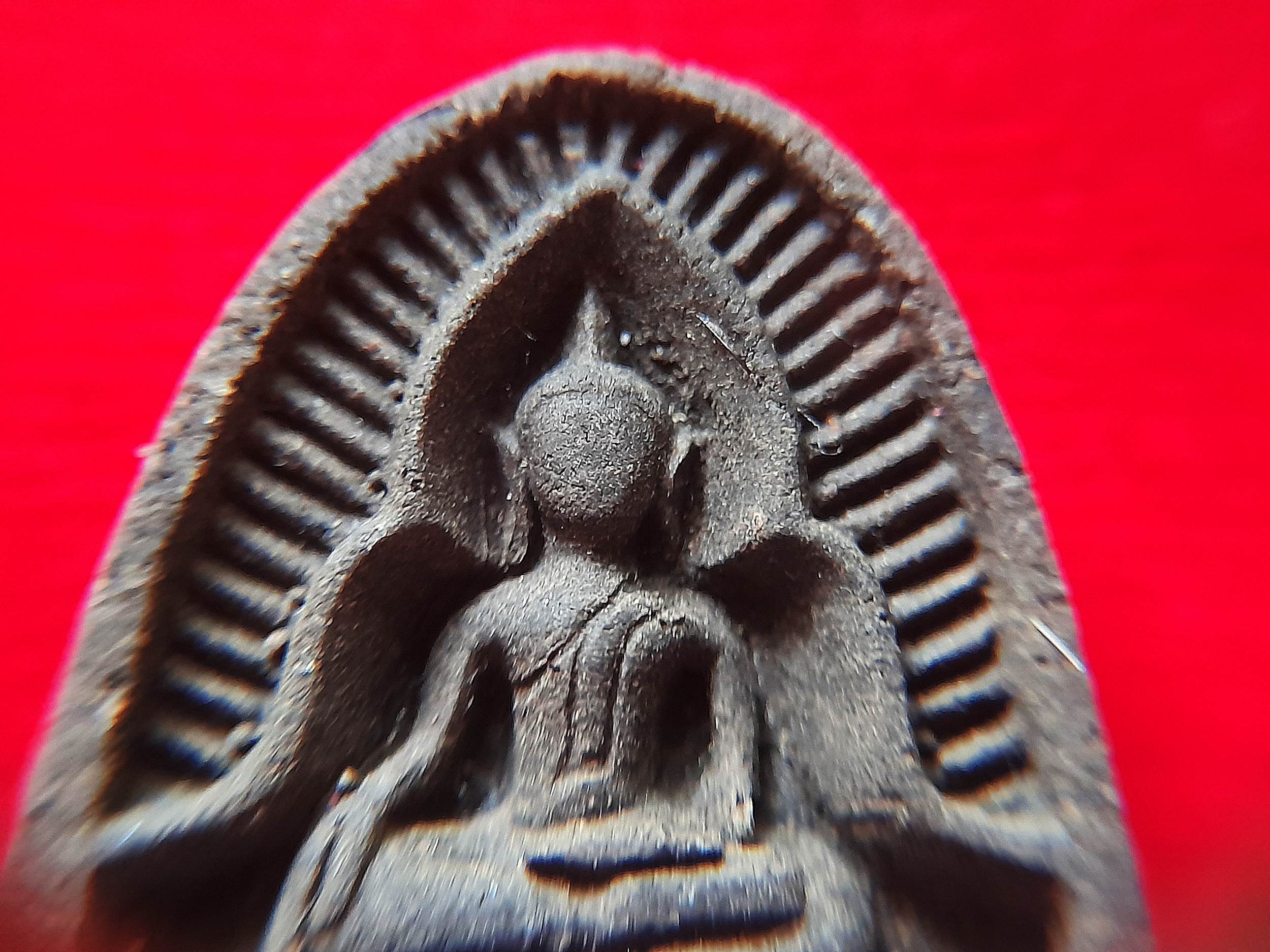 พระซุ้มกอแหวกม่าน เนื้อผง(ยาวาสนาจินดามณี) ปี256X #รับประกันแท้ - พระอาจารย์ชลเทพ(พระอาจารย์เอราวัณ)