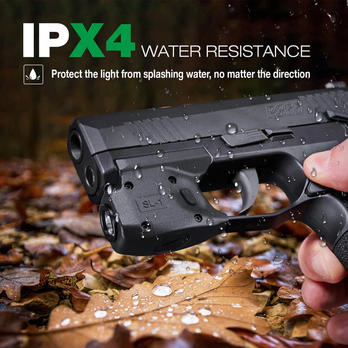 ไฟฉาย Warriorland SL-1 + ซองพกใน Kydex G43/G43X ( เฉพาะรุ่นที่ไม่มีราง ) (K2460)