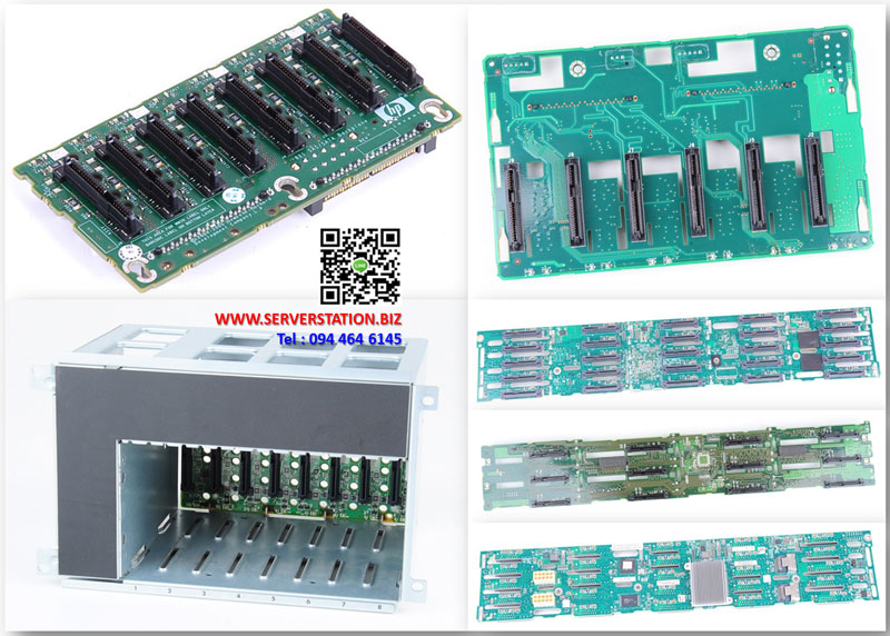 348273-001 HP SCSI Backplane Board with Cable Proliant BL20p G2 Server Blade