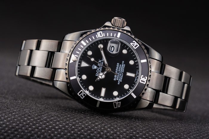 นาฬิกา ROLEX Submariner Black-PVD เกรด Mirror สีลมดำสวยทนทานกระจกกันรอย