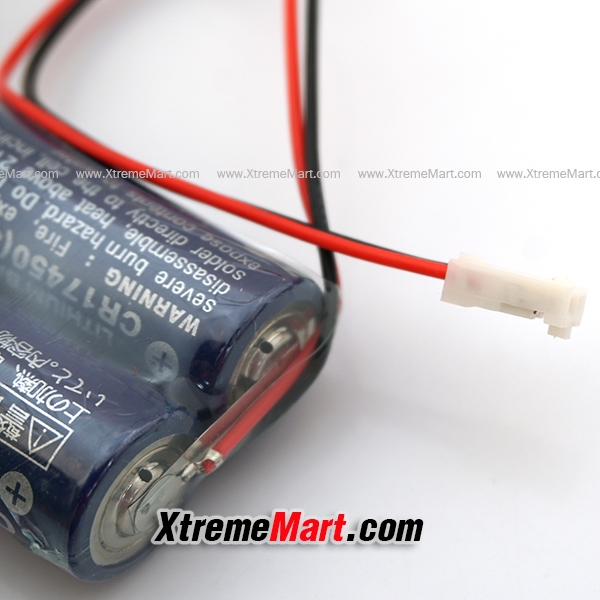 แบตเตอรี่ Maxell CR17450 3v 2 ก้อนต่อขนาน 2 CR17450 Battery