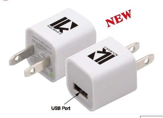 หัวปลั๊กมีที่เสียบ USB, Green dot Adapter