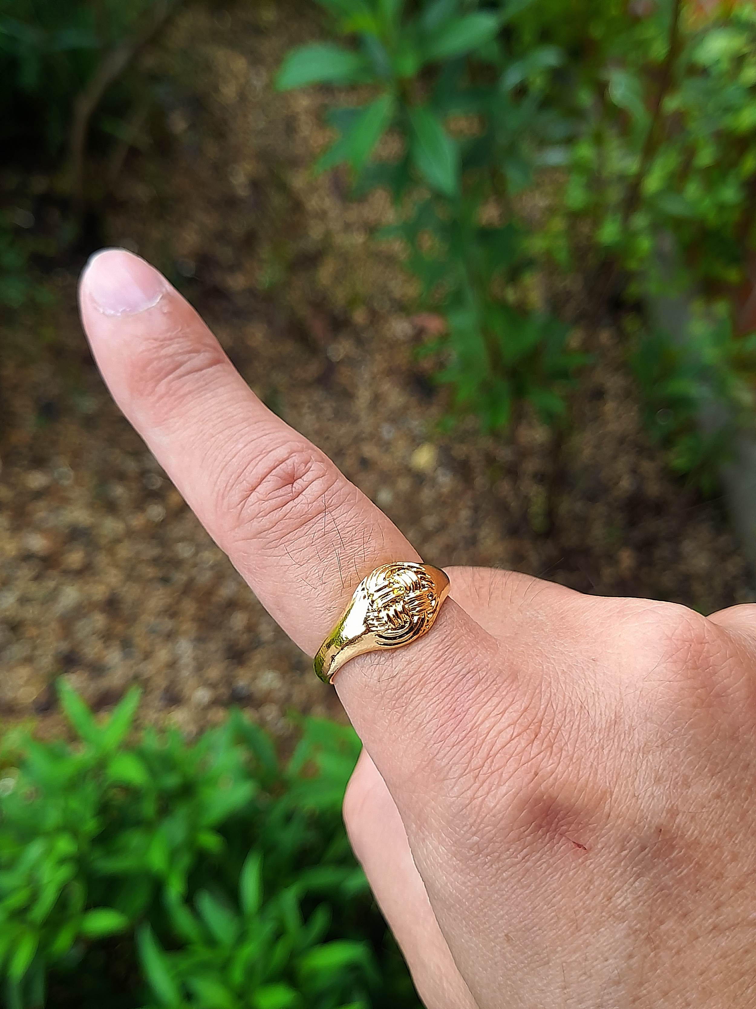 แหวนพิรอด เนื้อทองเหลืองชนวน ชุบทอง ปี2565 #รับประกันแท้